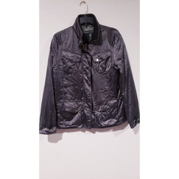 L-RL Lauren Active Ralph Lauren Size M Quilted Insulated Jacket Nylon Shell - Picture 1 of 9